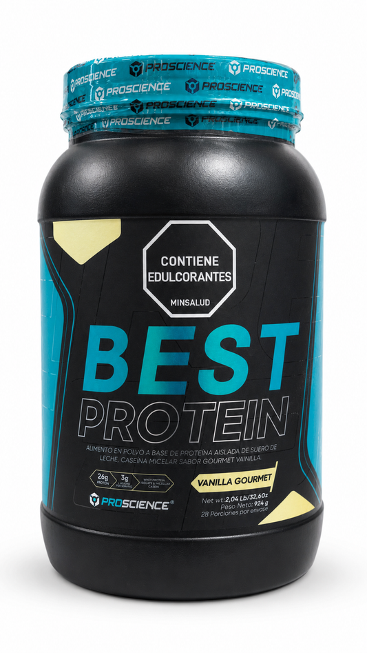 BEST PROTEIN Proscience Vanilla Gourmet 924g - Whey Isolate y Caseína Micelar