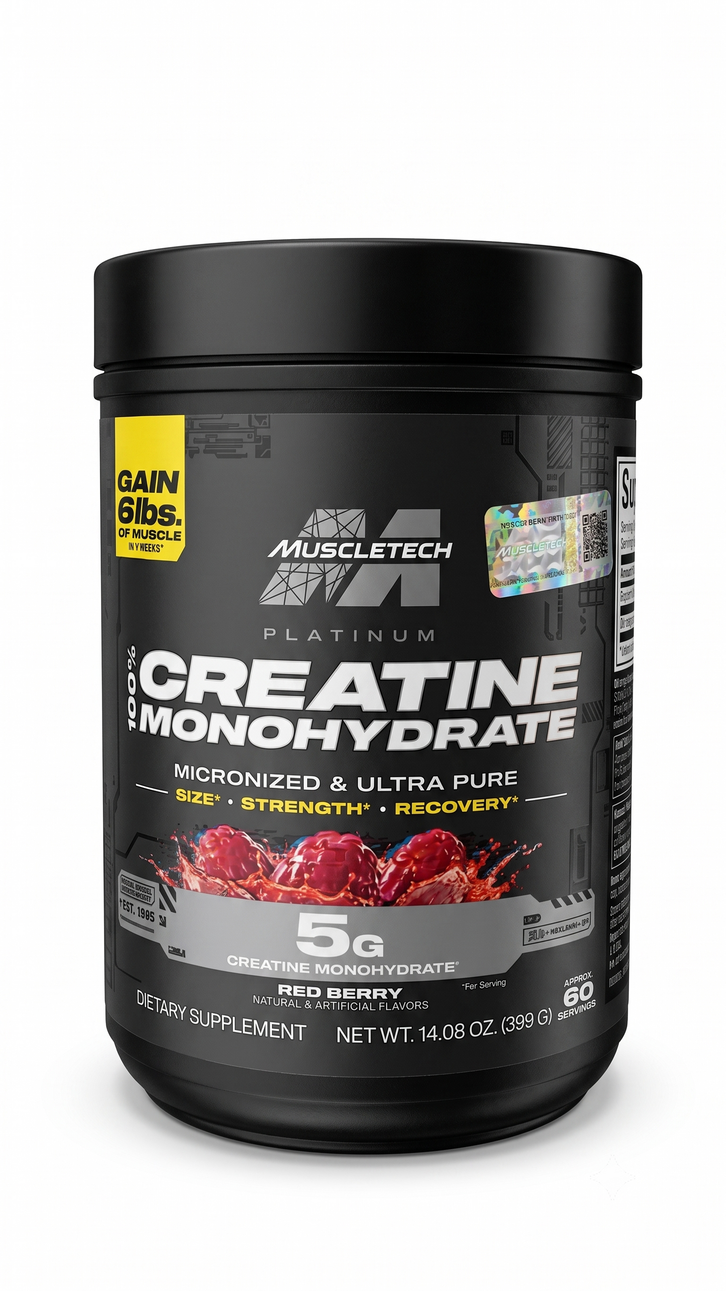 creatina platinum (con sabor)